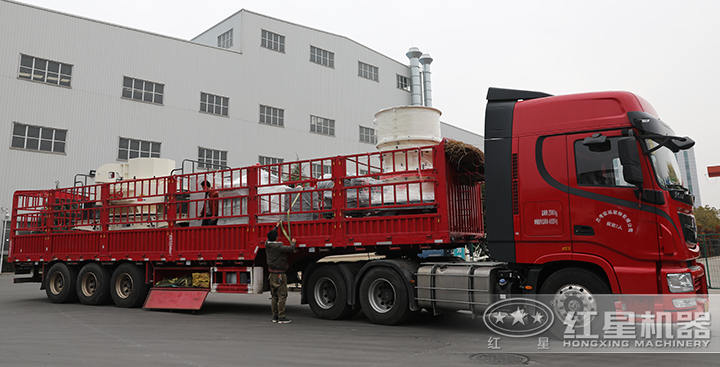 圓錐破碎機裝車、發(fā)貨