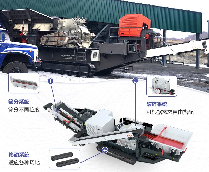 流動石頭破碎機(jī)結(jié)構(gòu)簡析