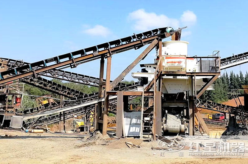 制砂機(jī)成品粒型好，成品多用于建筑工程，道路基建